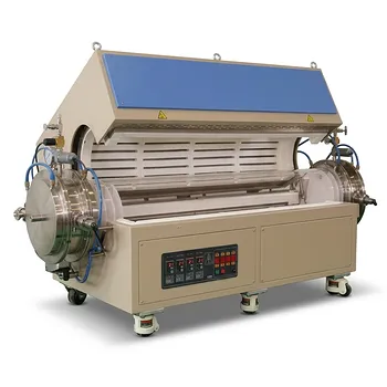 1200°C最高四区分体管式炉，带可选大直径石英管