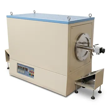 四区管式炉 1100C，带 600mm 大直径石英管和真空法兰