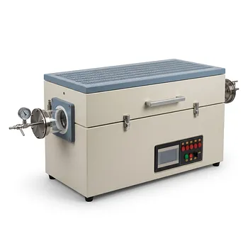 带触摸屏控制器和多种石英管选项的五温区 1200°C 高温分体式管式炉