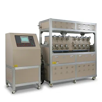 十六通道摇摆管式炉，用于高通量热处理和材料科学研究，单通道温度控制最高可达 1100°C