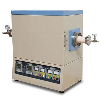 用于材料科学与工业化学气相沉积研究的 1700°C 高温双温区管式炉