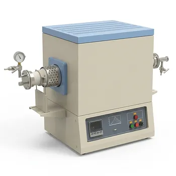 1750°C 高温台式真空气氛管式炉，配备 Kanthal Super 1800 加热元件及 60mm 氧化铝工艺管