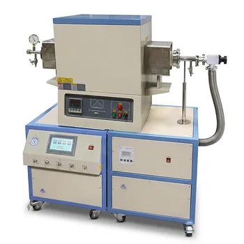 1700°C高温管式炉，配备高真空涡轮分子泵系统及多通道质量流量计气体混合器