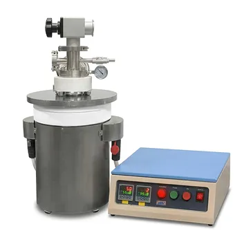 1100°C 高温真空坩埚炉，带石英腔体，用于热处理和烧结