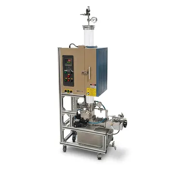 1200°C 高温气氛控制立式淬火管式炉（配4英寸石英管）