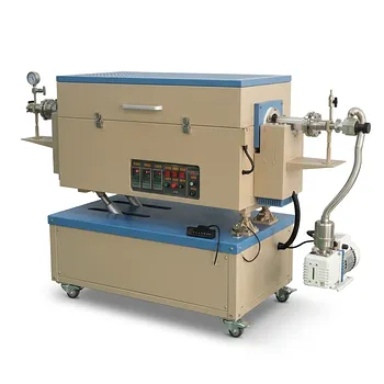 用于高温粉末加工与材料研究的三温区旋转管式炉