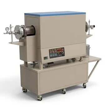 900°C 最高温旋转管式炉，配备 8 英寸 310S 合金管及可选多区加热，适用于工业材料煅烧