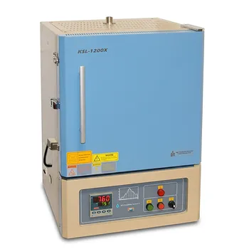 高温1200℃马弗炉，容积27L，炉膛尺寸12×12×12英寸，配备可编程PID控制器，适用于实验室材料科学研究