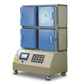 高通量四通道箱式炉 1500℃ 最高温 独立控温材料研究烧结系统