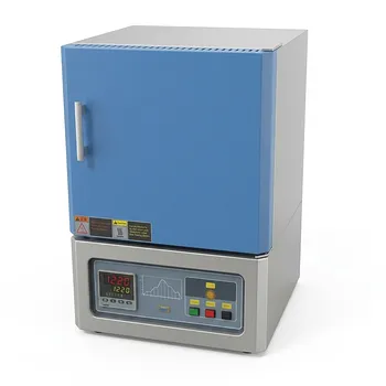 1700°C 高温台式马弗炉 10升炉膛 氧化铝纤维保温层 MoSi2加热元件