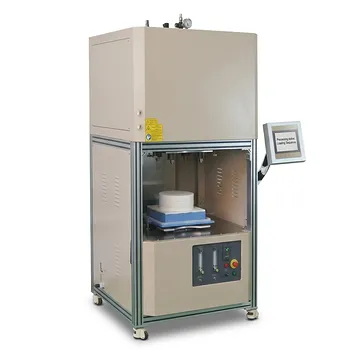 用于先进材料研究的 1700°C 高温立式气氛控制炉（带自动底部装料功能）