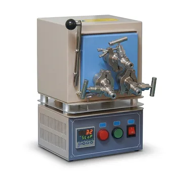 三管紧凑型混合马弗炉 1000°C 高真空热处理系统