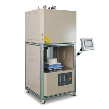 1700°C 高温立式气氛控制炉 自动底部装料 13升真空热处理系统