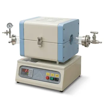 用于直接蒸发沉积和快速热处理的内置磁性样品滑动机构1200℃管式炉