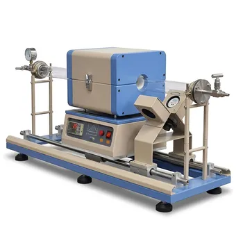 用于快速加热和冷却的自动化滑动管式炉，2英寸外径，最高1100°C