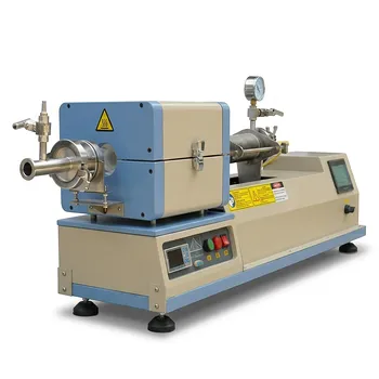 用于HPCVD和晶体生长研究的1200°C高温分体式管式炉（带内部移动机构）