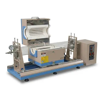 用于快速热处理 RTP 和晶圆退火的 1200°C 高温 5 英寸滑动管式炉