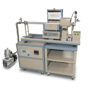 配备 2 英寸管和真空泵的 1200℃ 最高温紧凑型自动滑动 PECVD 炉