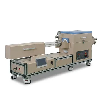 1200℃滑动内置坩埚管式炉，用于可控气氛薄膜沉积与材料升华研究