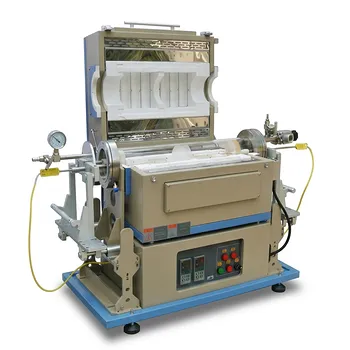 双区红外加热快速热处理 (RTP) 管式炉，配有 4 英寸内径石英管及滑动样品架