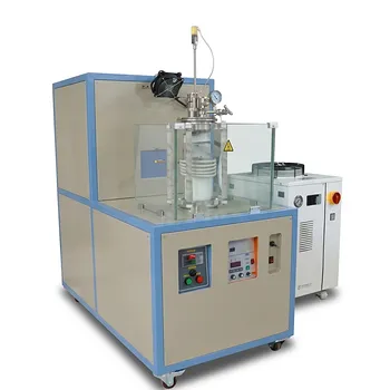 用于薄棒生产的15KW感应熔炼系统，配顶部抽吸浇铸，最高可达1200°C