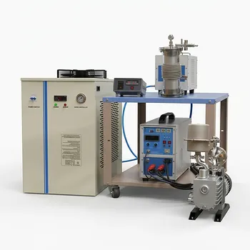 用于高温真空烧结与熔炼的带温控感应加热系统