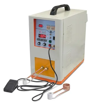 台式高频感应加热器，用于精密金属熔炼与实验室热处理（0.6 至 1.1MHz）