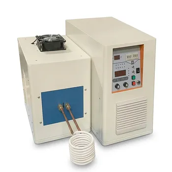 重型 15 KW 感应加热器 30-80 kHz 三相 220V，带精密定时器控制