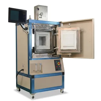 高温氢气气氛箱式炉 1650°C 最高还原环境材料合成系统 8x8x8 英寸腔体