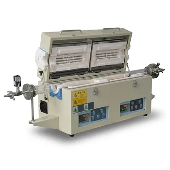 用于工业热处理和材料科学研究的加长型双温区管式炉