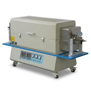 用于材料研究与工业热处理的高温加长双温区管式炉