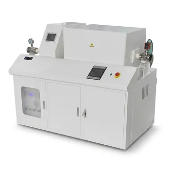 Chemical Vapor Deposition CVD System Slide PECVD Tube Furnace with Liquid Gasifier PECVD Machine