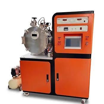 Touchscreen Controlled Vacuum Induction Melting Furnace for Metal Alloy Preparation and Advanced Materials Research