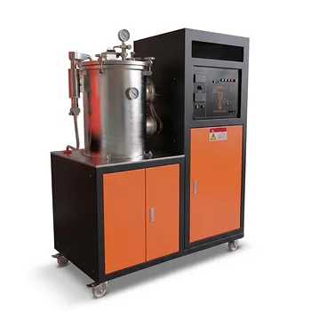 Stepped Vacuum Induction Distillation Furnace for Metal Melting and Distillation Under Vacuum
