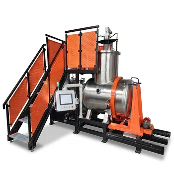 High Purity Indium Metal Vacuum Distillation Purification Furnace for Semiconductor and Rare Metal Refining