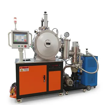 Small Scale Vacuum Distillation Purification Furnace High Temperature Induction Smelting System for Rare Precious Metals and Semiconductor Materials