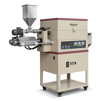 用于材料科学和工业热处理的实验室倾斜式回转管式炉