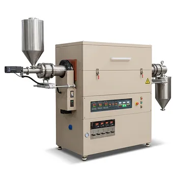 高温倾斜式旋转管式炉（集成质量流量控制与多区加热）