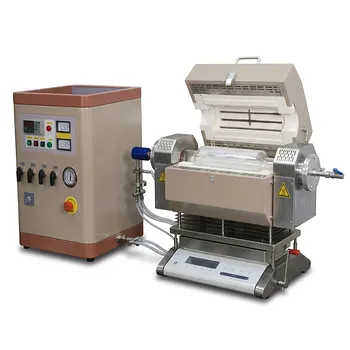 用于动态热重分析与粉末处理的可称重微型旋转管式炉