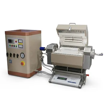 用于精密粉末热处理和热重分析的微型旋转管式炉