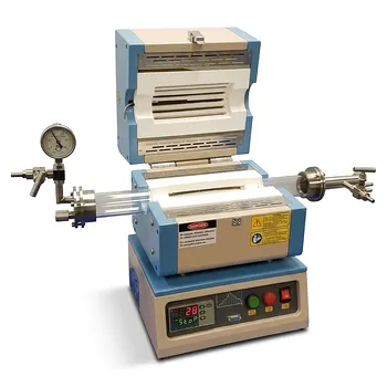 紧凑型开启式管式炉（集成真空系统及精密温度校准仪）