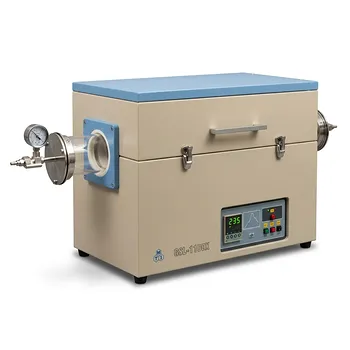 单温区管式炉 5英寸石英管 36英寸加热区 真空法兰